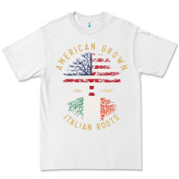 White american grown italian roots italy flag vintage tree Premium Tee - linhVisuals