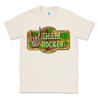 Natural Shamrockin' St. Patrick's Day Classic Tee - OliviaCreatesArt