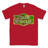 Red Shamrockin' St. Patrick's Day Classic Tee - OliviaCreatesArt