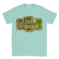 Seafoam Shamrockin' St. Patrick's Day Classic Tee - OliviaCreatesArt