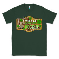 Sports Green Shamrockin' St. Patrick's Day Classic Tee - OliviaCreatesArt