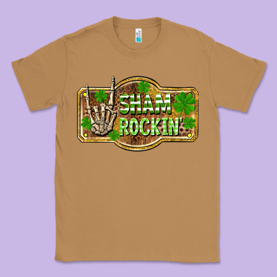 Shamrockin' St. Patrick's Day Classic Tee Designed By Oliviacreatesart
