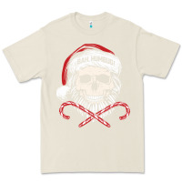 Bone bah humbug skull santa hat christmas funny quote Premium Tee - linhVisuals