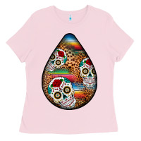 Bubblegum Pink mexican teardrop  2 Ladies Tee - BundleAndBundleShop