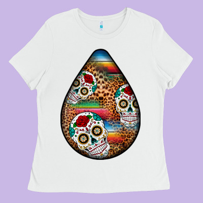 Mexican Teardrop  2 Ladies Tee Designed By Bundleandbundleshop