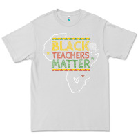 Dove Grey black teacher matters african american pride dashiki black history mon Premium Tee - linhVisuals