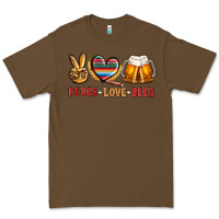 Cacao peace love beer bbs Premium Tee - BundleAndBundleShop