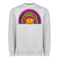 Heather Grey halloween rainbow Heavyweight Sweatshirt - Jasminsmagicworld