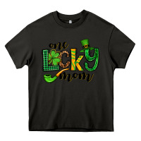 Asphalt One lucky mom St. Patrick's Heavy Core Tee - OliviaCreatesArt