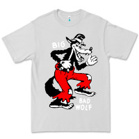 Dove Grey big bad wolf Premium Tee - linhVisuals