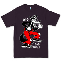 Plum big bad wolf Premium Tee - linhVisuals