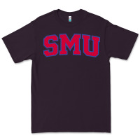 Plum The SMU Athletics wordmark Premium Tee - linhVisuals