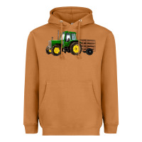 Meerkat farm tractor Heavyweight Hoodie - RanaPortraitStore