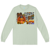 Matcha little mister gobble gobble Long Sleeve Tee - CowhideDigitalArt