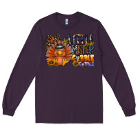 Plum little mister gobble gobble Long Sleeve Tee - CowhideDigitalArt