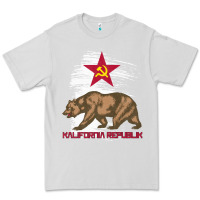 Dove Grey california republic communist kalifornia t shirt Premium Tee - linhVisuals