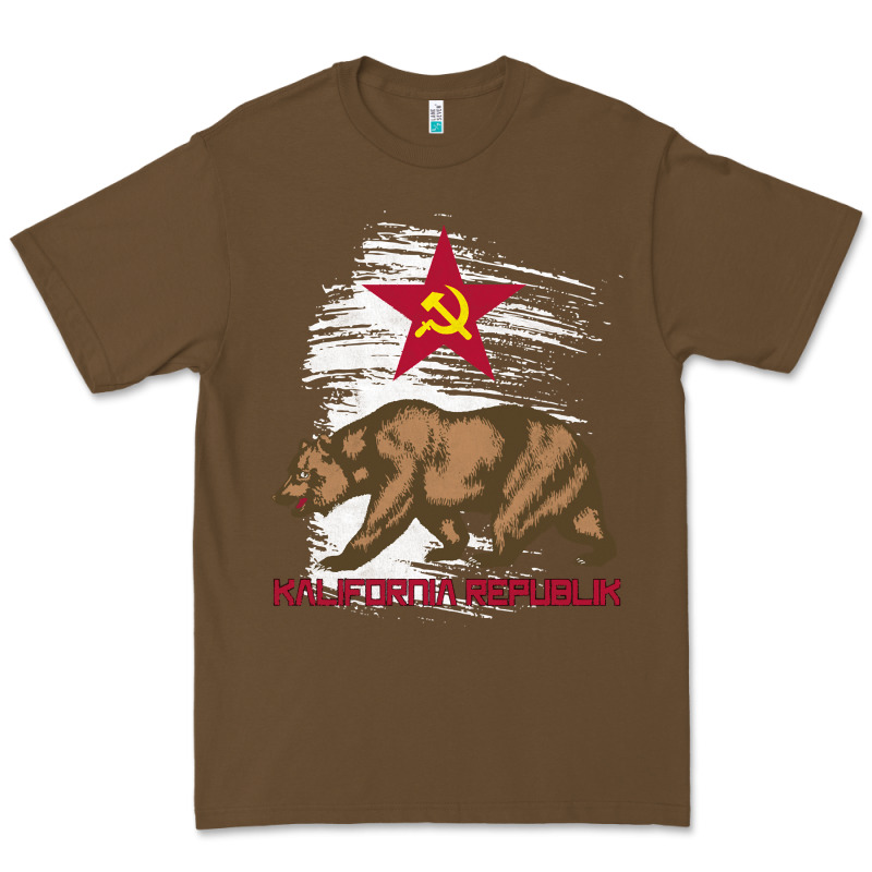 California Republic Communist Kalifornia T Shirt Premium Tee by linhVisuals | Teevron
