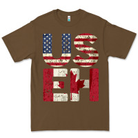 Cacao canada us eh american canadian flag vintage america colors patriotic g Premium Tee - linhVisuals