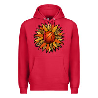 Cardinal Basketball Sunflower Premium Hoodie - Jasminsmagicworld