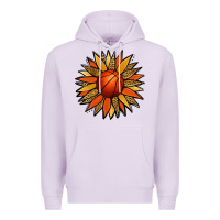 Lilac Basketball Sunflower Premium Hoodie - Jasminsmagicworld