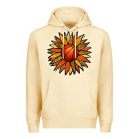 Pina Colada Basketball Sunflower Premium Hoodie - Jasminsmagicworld