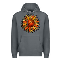 Rock Basketball Sunflower Premium Hoodie - Jasminsmagicworld