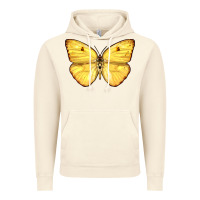 Vintage Artic Cloudless Sulphur Butterfly Vintage Hoodie - LillyAllenDesigns