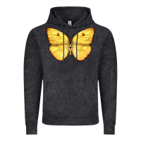 Vintage Black Cloudless Sulphur Butterfly Vintage Hoodie - LillyAllenDesigns