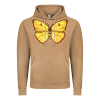 Cloudless Sulphur Butterfly Vintage Hoodie | Teevron