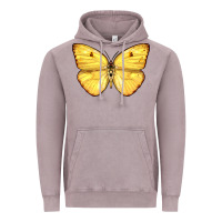 Vintage Zinc Cloudless Sulphur Butterfly Vintage Hoodie - LillyAllenDesigns