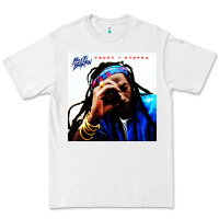 White buju banton reggae Premium Tee - linhVisuals