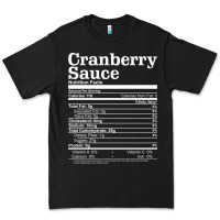 Cranberry Sauce Nutrition Facts Funny Thanksgiving Christmas Food Nutr Premium Tee | Teevron