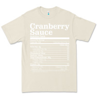 Bone cranberry sauce nutrition facts funny thanksgiving christmas food nutr Premium Tee - linhVisuals