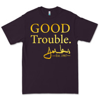 Plum good trouble john lewis signature Premium Tee - linhVisuals