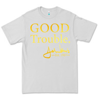 Dove Grey good trouble john lewis signature Premium Tee - linhVisuals