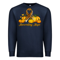 Navy harvesting hope Premium Sweatshirt - Jasminsmagicworld