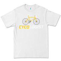 White cycologist funny cycling and bicycle sport design cycler humor gift bi Premium Tee - linhVisuals