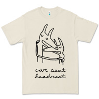 Bone Car Seat Headrest Premium Tee - linhVisuals