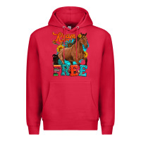 Cardinal roam free galloping Premium Hoodie - Artiststas