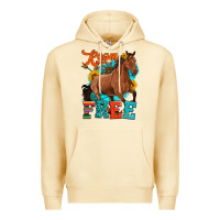 Pina Colada roam free galloping Premium Hoodie - Artiststas