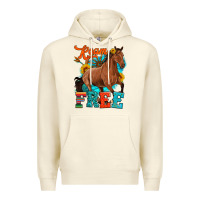 Sandshell roam free galloping Premium Hoodie - Artiststas
