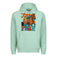 Seafoam roam free galloping Premium Hoodie - Artiststas