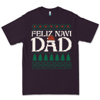 Plum feliz navi dad ugly christmas sweater funny spanish xmas pun gift for Premium Tee - linhVisuals