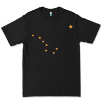 Black flag of alaska Premium Tee - linhVisuals