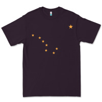 Plum flag of alaska Premium Tee - linhVisuals