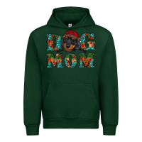 Forest Green christmas dog mom dachshund Urban Hoodie - RanaPortraitStore