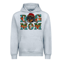Heather Grey christmas dog mom dachshund Urban Hoodie - RanaPortraitStore