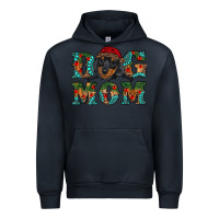 Navy christmas dog mom dachshund Urban Hoodie - RanaPortraitStore
