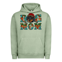 Pigment Oil Green christmas dog mom dachshund Urban Hoodie - RanaPortraitStore
