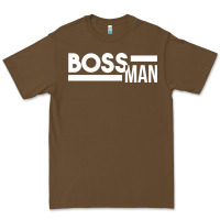 Cacao boss man Premium Tee - linhVisuals